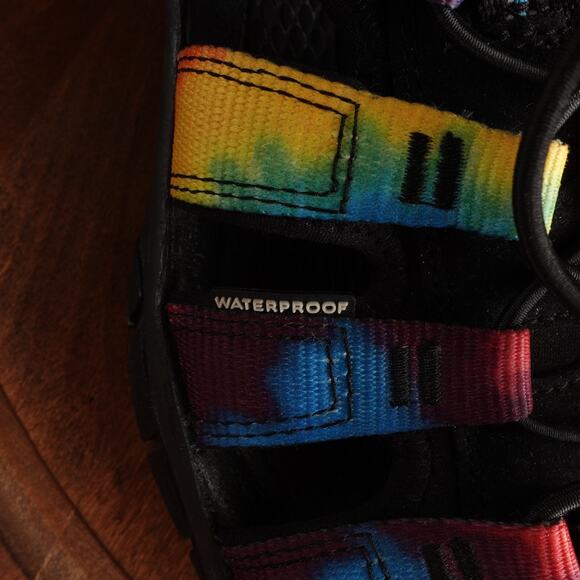 Keen Sandal WMS SZ 8.5 Multi Tie Die Newport Retro Fisherman Outdoor Hiking Shoe - Picture 12 of 16